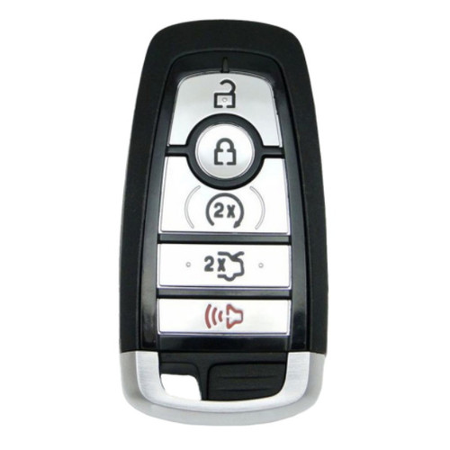 Keyless2Go Ford 5 Button Smart Key With Motion Sensing M3N-A3C054339, 164-R8324, 164-R8325, 902 MHz - Premium Aftermarket