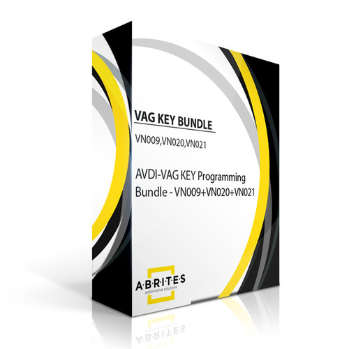 ABRITES AVDI VN00K VAG KEY Programming Bundle, VN009 + VN020 + VN021