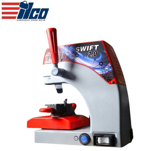 ILCO Silca Swift 2.0 Mechanical Key Duplicating Cutting Machine for Laser-Cut/Dimple/Tubular Keys, 120V