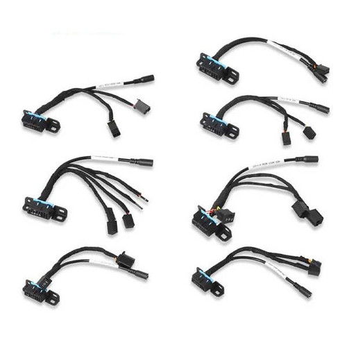 Mercedes Benz OBD Test Lines for W209, W211, W906, W169, W20, W202, W210, W639 EZS (Pack of 7 Cables)