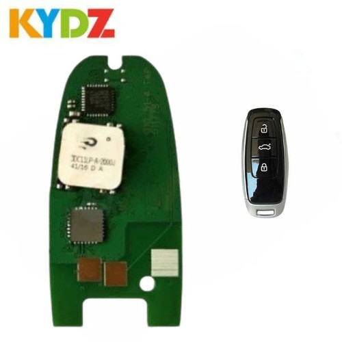 KYDZ 3 Button MLB Audi A8-Style Universal Smart Key, PCB Only