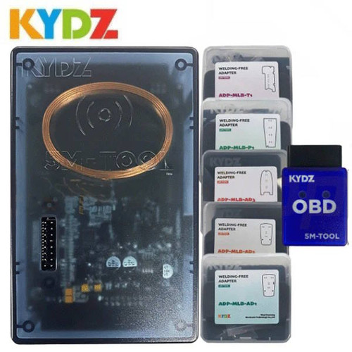 KYDZ MLB (5M Tool) Key Programmer for VAG 2016+ with OBD Bluetooth, 5 Adapters