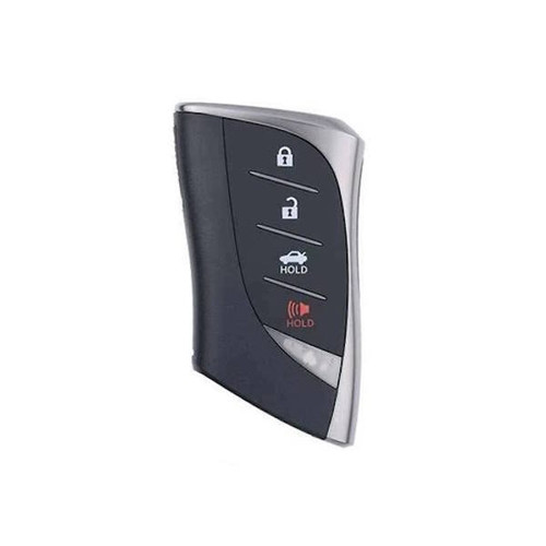 Keyless2Go Lexus 4 Button Replacement Smart Key HYQ14FBF, 8990H-50010, 8990H-50020, 315 MHz, Premium Aftermarket