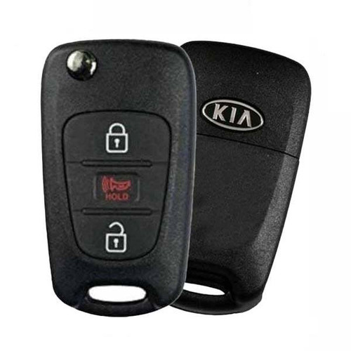 Kia 3 Button Remote Flip Key NY0SEKSAM11ATX (AM11MY), 95430-2K240, 315 MHz (Canadian Version), Refurbished Grade A