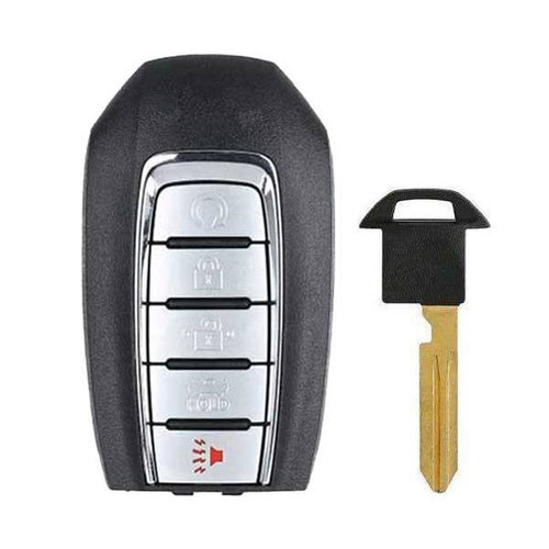 Infiniti 5 Button Proximity Key KR5TXN7 (S180144716), 285E3-6HE6A, 433 MHz, Refurbished, Recase