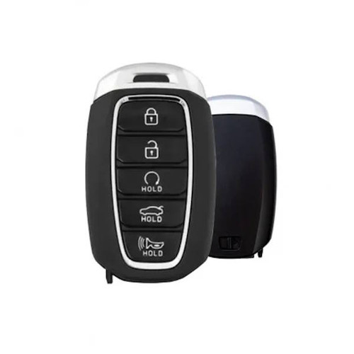 Keyless2Go Replacement Hyundai 5 Button Proximity Smart Key Remote NYOMBEC5FOB2004, 95440-IB000, 433 MHz, Premium Aftermarket
