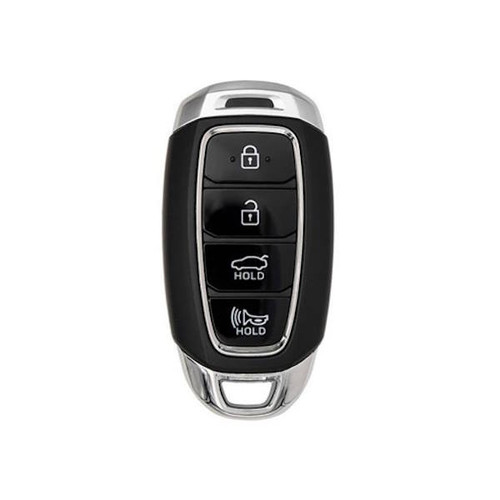 Keyless2Go Hyundai Replacement 4 Button Smart Key, NYOMBEC4FOB2004, 95440-AA100, 433 MHz, Premium Aftermarket