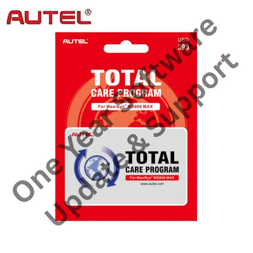 Autel Total Care Program (TCP) 1-Year Warranty & Software Update Extension for MS906MAX- SOFTWARE ONLY