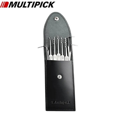 Multipick ELITE 10 Lock Noob Duo Peak Rake Lock Pick Set, MP3PNS17, New
