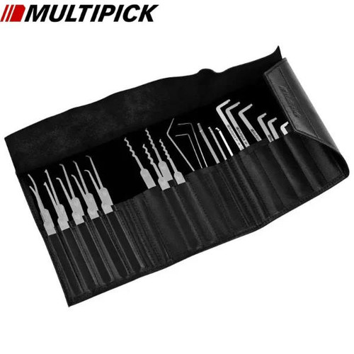 Multipick ELITE MP3PNS19 Medium Lock Pick Set 27-pcs, 0.4 + 0.6 mm, New