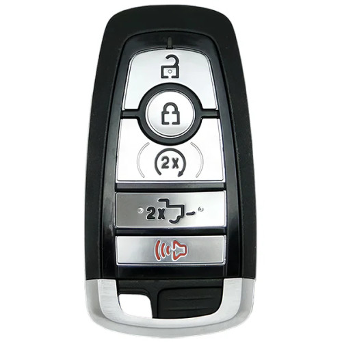 Keyless2Go Replacement Ford 5 Button Proximity Smart Key With Motion Sensing M3N-A3C108397, 164-R8370, 433 MHz, Premium Aftermarket