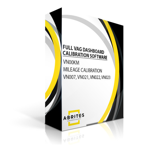 ABRITES Full Mileage Calibration Software Package for VAG Vehicles, VN007, VN021, VN022, VN023, New