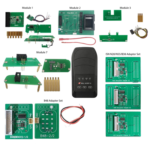 ACDP Gen 2 Package with Modules 01, 02, 03, 07, Plus N20/N55/B38/B48 Adapter Set