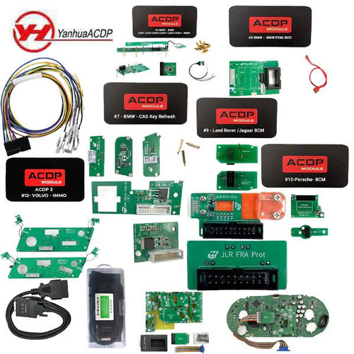 Yanhua - ACDP-2 2024 Locksmith Package BMW, Land Rover, Porsche, Volvo, & Audi - Add Keys, All Keys Lost