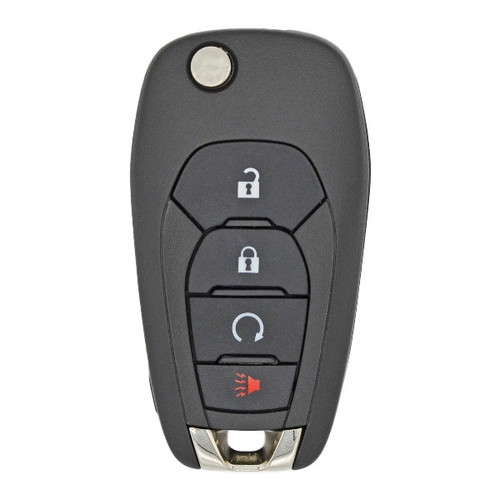 Chevrolet 4 Button Remote Flip Key LXP-T003, 13522767, 315 MHz, Refurbished Recase