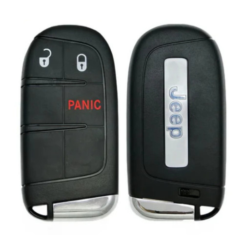 Jeep 3 Button Smart Key 2ADPXFI7PE, 7TB23DX9AA , 433 MHz, Refurbished Grade A