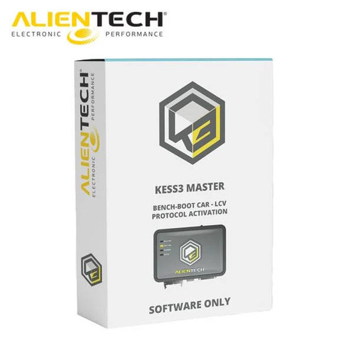 Alientech KESS3 Master Software, Bench-Boot Car, LCV Protocol Activation - Includes 12 Month Subscription