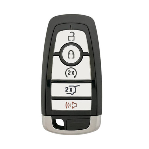 Ford 5 Button Motion Sensing Smart Key M3N-A3C054339, 164-R8320, 902 MHz - Refurbished, Recase