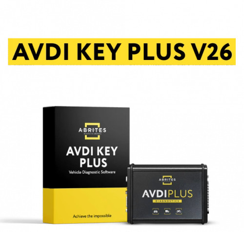 Abrites AVDI Key Plus V26, Complete Key Programming Software Package, Summer Jam 2025 Promo