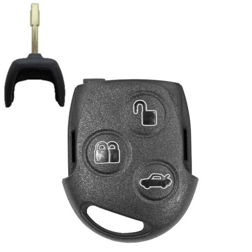 Ford 3 Button Remote Head Key Tibbe Blade KR55WK47899, 5913139, 164-R8042, 315 MHz - New, OEM