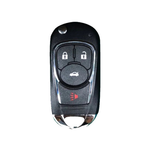 XHORSE - Buick Style 4 Button 2nd Generation Wired Universal Remote Flip Key with MX5118 Chip - XKBU22EN