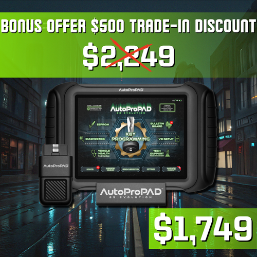 AutoProPAD G3 Evolution Trade-In ALOA Promotion