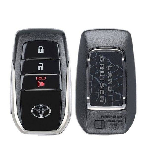 Toyota Land Cruiser 3 Button Proximity Smart Key HYQ14FBB, 89904-60X20, 315 MHz - Refurbished, Grade A