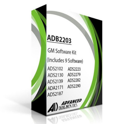Advanced Diagnostics ADB2203 - 5 Smart Pro GM Software Kit (5 Software Owned) 