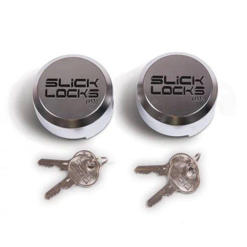 Slick Locks Hidden Shackle Puck Lock Replacement Lock, 2 Pack - New