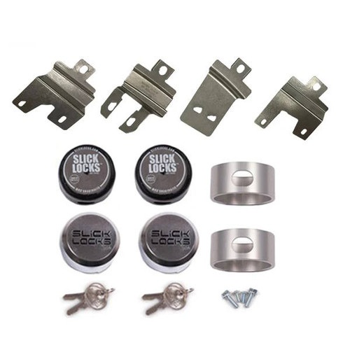 Slick Locks 2015-2024 Ford Full Sized Door Transit Connect Complete Turn Key Kit - New