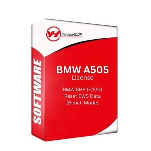 Yanhua ACDP BMW A505 License For BMW 8HP (E/F/G) Reset EWS Data (Bench Mode)