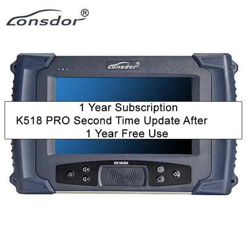 Lonsdor K518 PRO Second Time Update Subscription After 1 Year Free Use (Machine Sold Separately)
