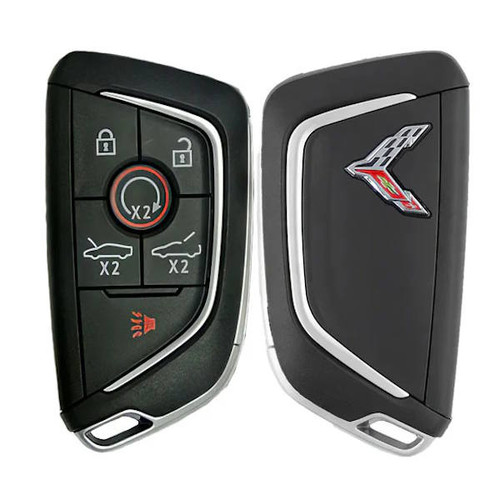 Chevrolet Corvette 6 Button Smart Key YG0G20TB1, 13545161 315 MHz - Refurbished, Grade A