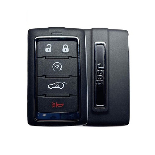 Jeep 5 Button Smart Key 2BAHD-KFW1, 68576197AC, 433MHz - New, OEM