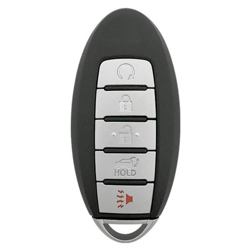 Keyless2Go Replacement Nissan Infiniti 5 Button Smart Key CWTWB1G744, 285E3-1LA5A, 433 MHz - Premium Aftermarket