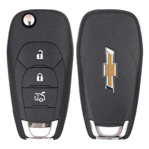 Strattec (5933396) Chevrolet 3 Button Remote Flip Key LXP-T004, 13513042, 433 MHz - New, OEM