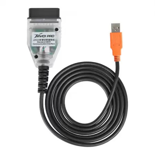 Xhorse MVCI Pro + J2534 Vehicle Diagnostic and Programming Cable, XDMVJPGL - New