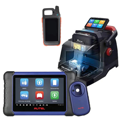 Xhorse Dolphin II XP-005L, Autel IM508S Key Programmer & Diagnostic Tool and VVDI Key Tool MAX Pro Bundle