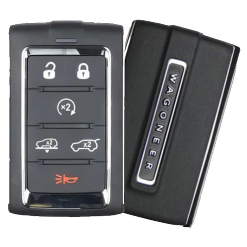 Jeep 6 Button Smart Key 2BAHD-KFW1, 68577130AC, 433 MHz - Refurbished, Grade A