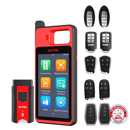 Autel KM100 Universal Key Generator Kit + 8 Autel Universal Remotes Bundle