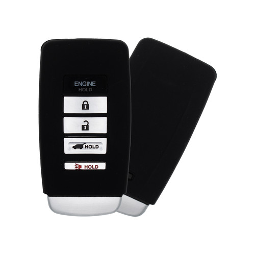 Acura 5 Button Driver 1 Smart Key with Black Silicone Cover KR5995364, 72147-TZ3-A71, 902 MHz - Refurbished, Grade C