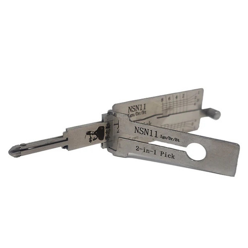 Original Lishi Nissan, Ford, Subaru NSN11 2-in-1 Pick & Decoder Original Lishi Nissan, Ford, Subaru NSN11 2-in-1 Pick & Decoder