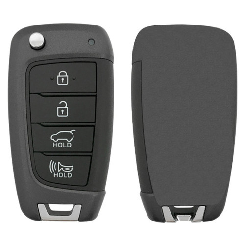 Hyundai 4 Button Remote Flip Key SY5IGRGE04, 95430-J3010, 433 MHz - Refurbished, Recase