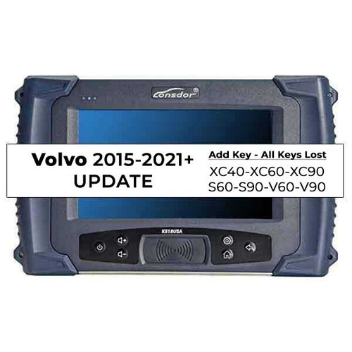 Lonsdor K518 USA 2015-2021 Volvo Add Key/All Keys Lost Update (Machine Sold Separately 