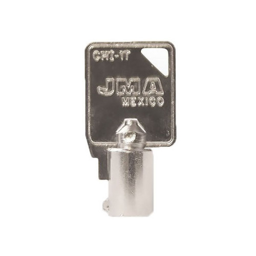 JMA 1137B Chicago and Harley Davidson Tubular Keys, CHI-1T - Pack of 10