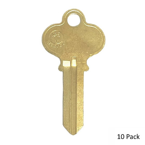 JMA SE1BR 5-Pin Segal Brass Mechanical Key, SEG-1DE - Pack of 10