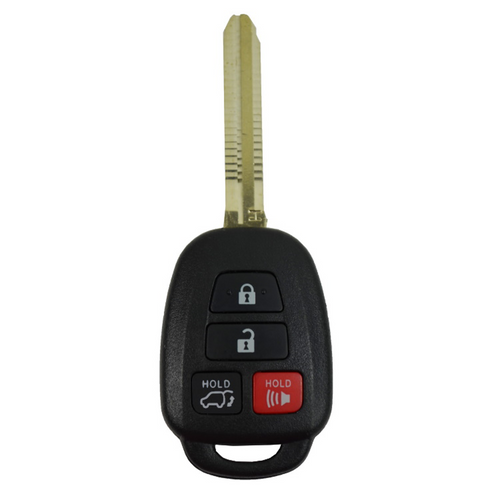 Canadian Toyota 4 Button Remote Head Key HYQ12BDP, 89070-0R221, 315 MHz - Aftermarket