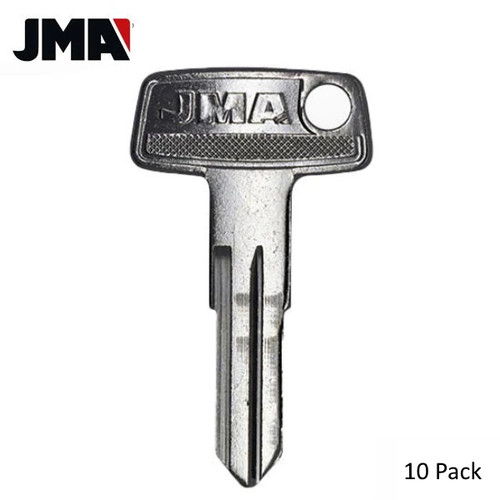 JMA Yamaha YM55 Motorcycle Mechanical Key Blank YAMA-16D - Pack of 10