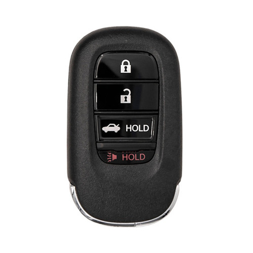 Honda 4 Button Smart Key Shell Replacement Case KR5TP-4, 72147-T20-A01 - Aftermarket