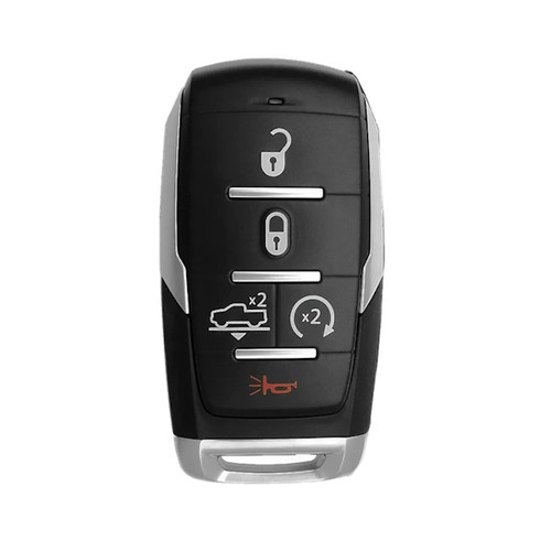 Chrysler 5 Button Proximity Key OHT-4882056, 68523813AA, 433 MHz - New, OEM